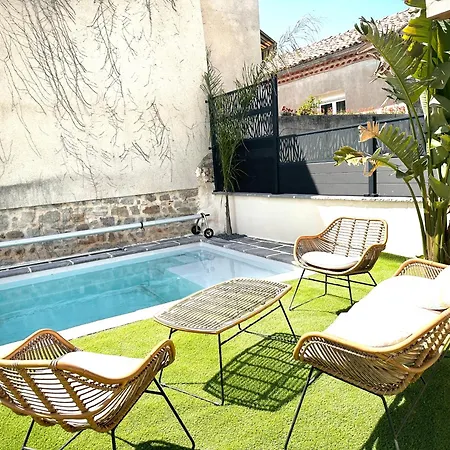 Le Petit Mas Courriol Ferienhaus *
